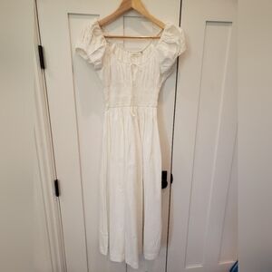 Doen Quinn White Maxi Dress